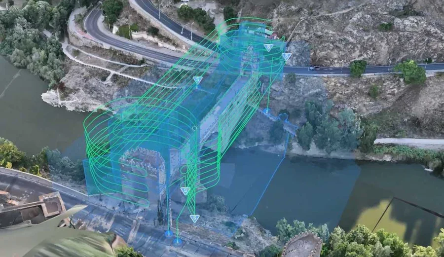 Workflow 3D pentru cartografiere și proiecte geospațiale cu drone profesionale