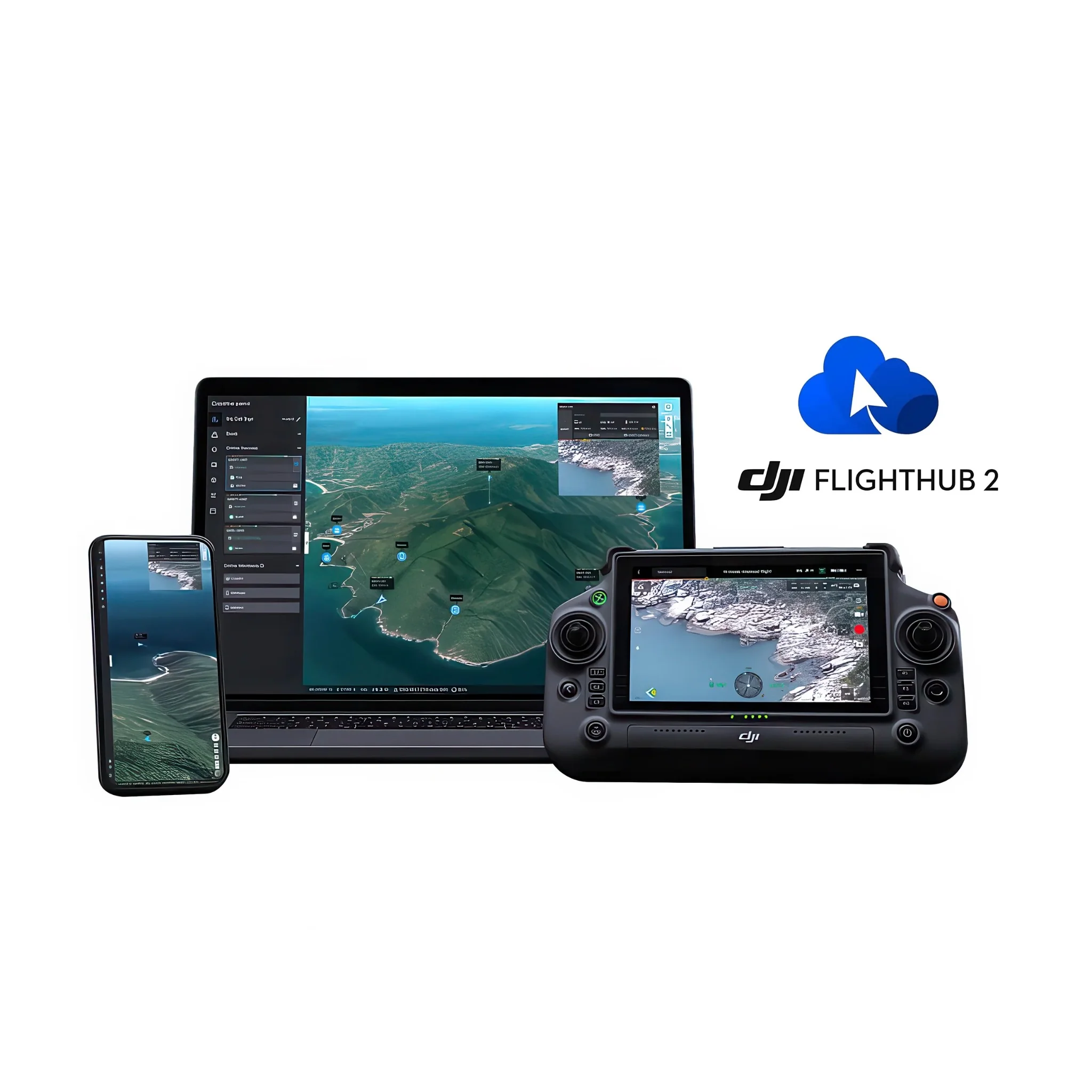 DJI FlightHub 2 pentru operarea și coordonarea misiunilor autonome