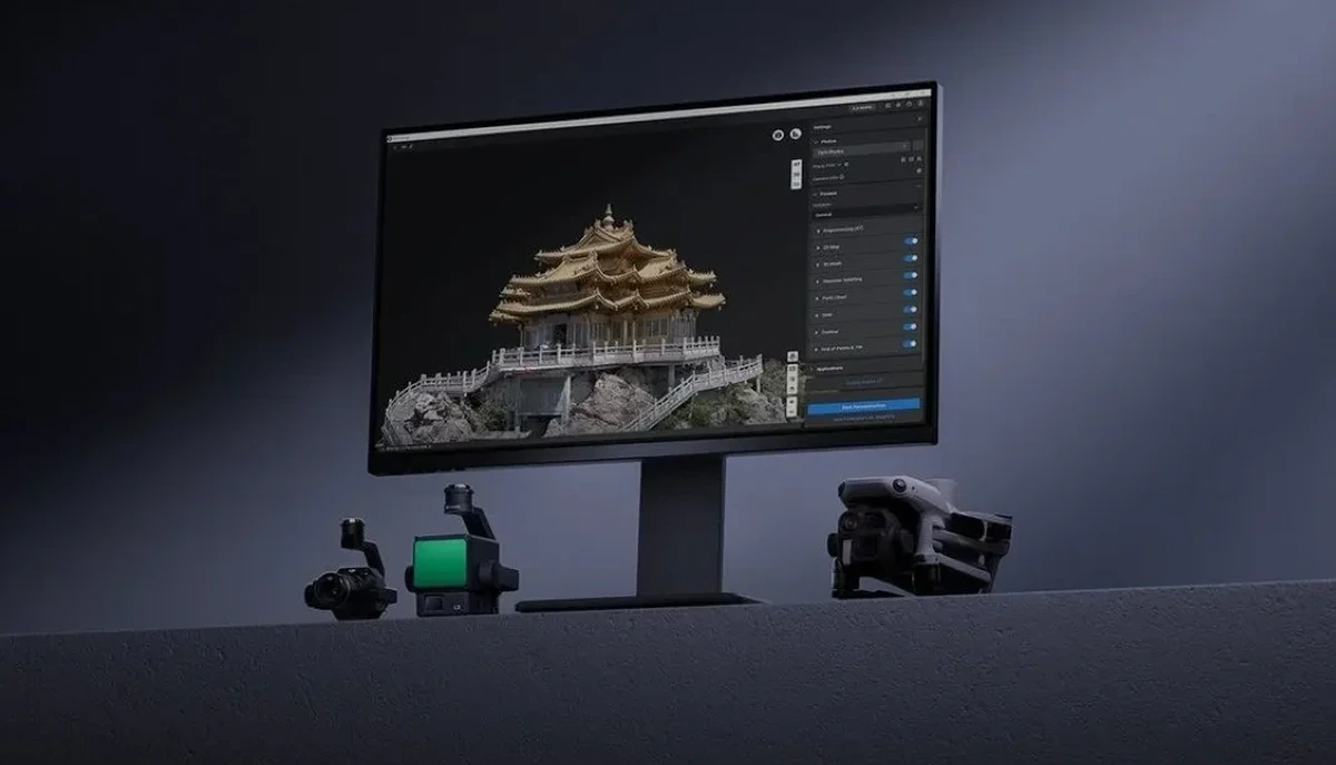 DJI Terra pentru fotogrammetrie și procesare geospațială