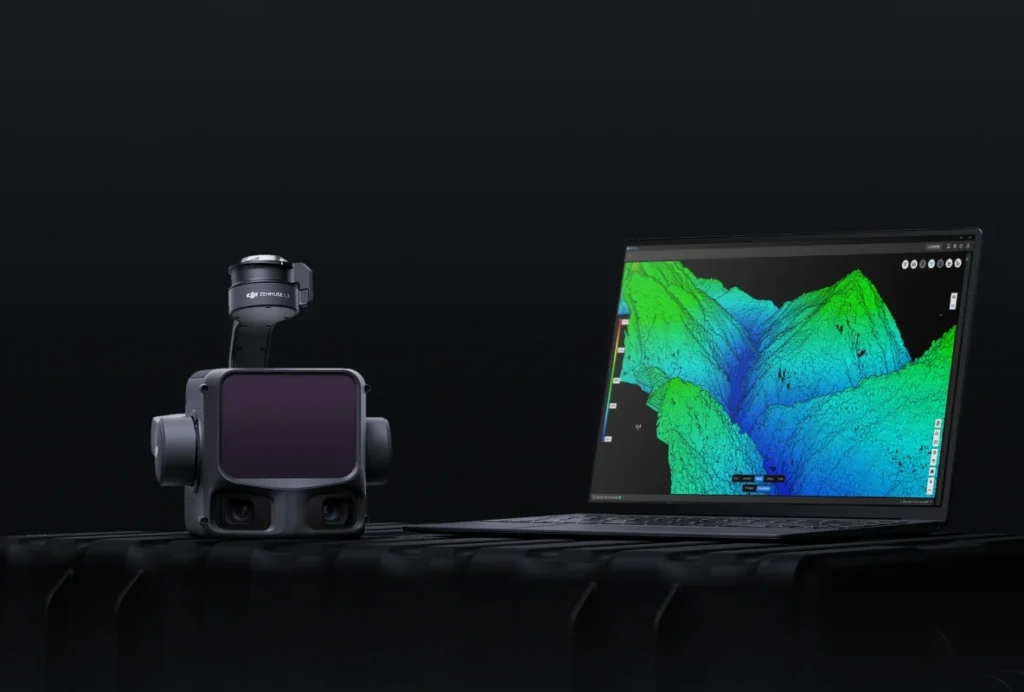 DJI Zenmuse L3 senzor LiDAR